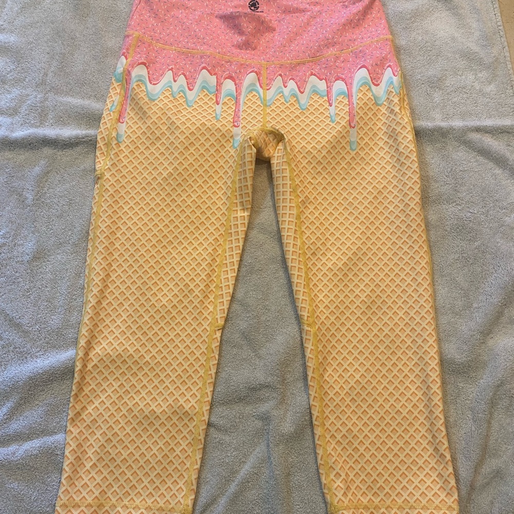 Feed Me Fight Me ICE CREAM Capris